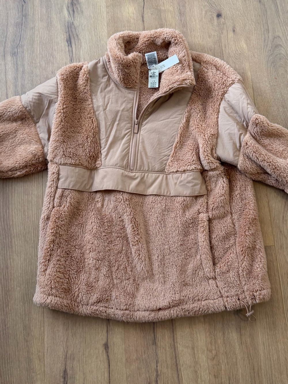 PINK Cozy Fleece Half-Zip Pullover - Neutral
